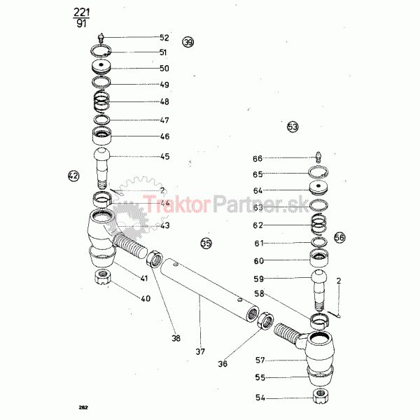 Radiace tyče a guľové kĺby