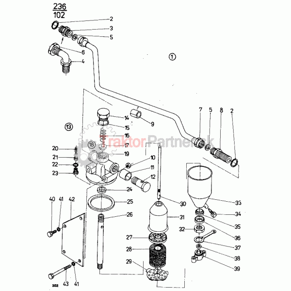Tlaková súprava kompresoru