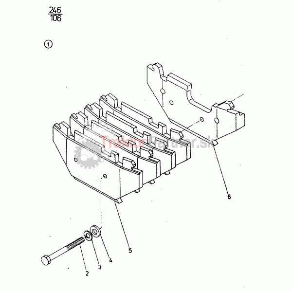 Prídavné závazie predné I.