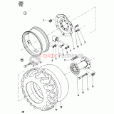 Skrutka M 16x1,5x100 ČSN 02 1101.59   10.9zn - 99 0542