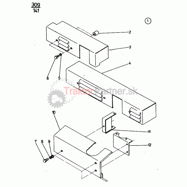 Kryt výfukového potrubia