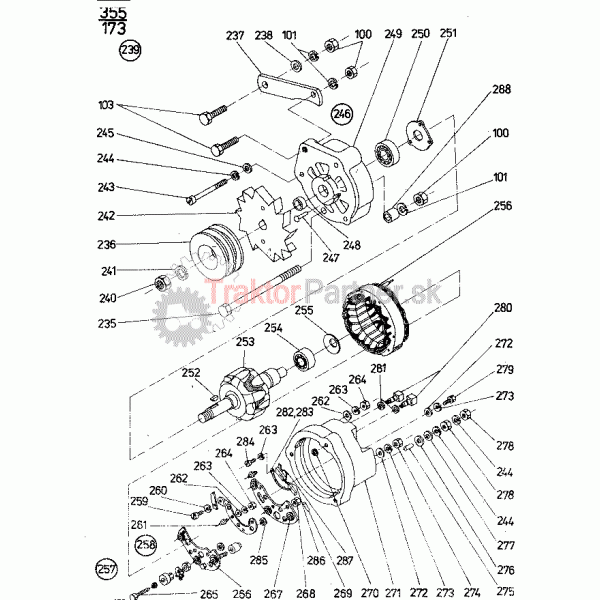 Elektrická inštalácia 1 - alternátor