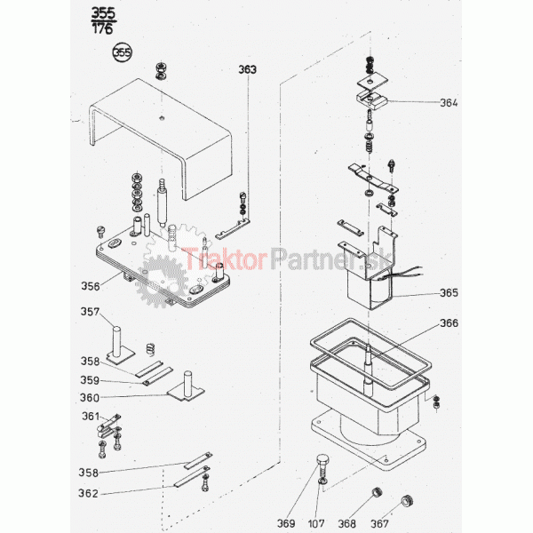 Elektrická inštalácia Prepínač baterie 12/24 V