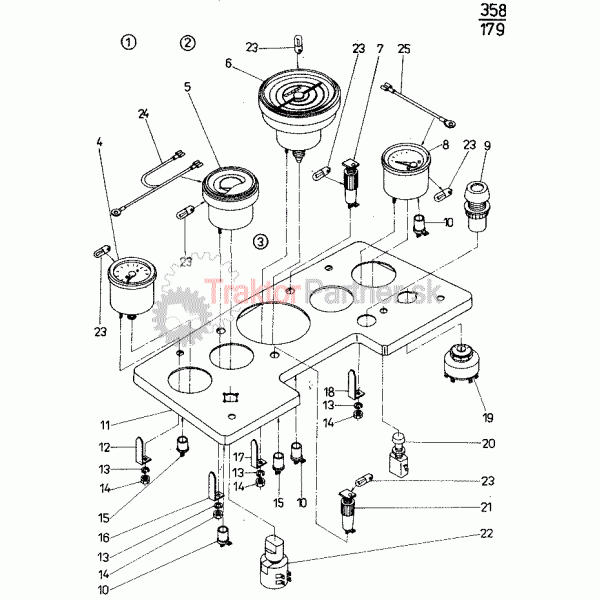 Elektronická inštalácia 3 - prístrojovka