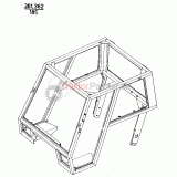 Rám kabíny M 86 - 83 361 000