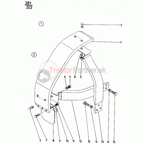 Predné blatníky 11,5-15