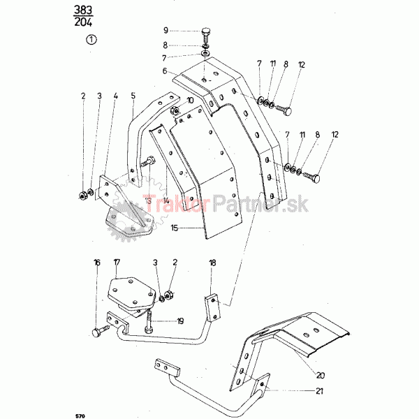 Predné blatníky (12,4-24)