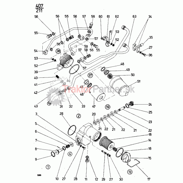 Filtre a potrubie okruhu I.