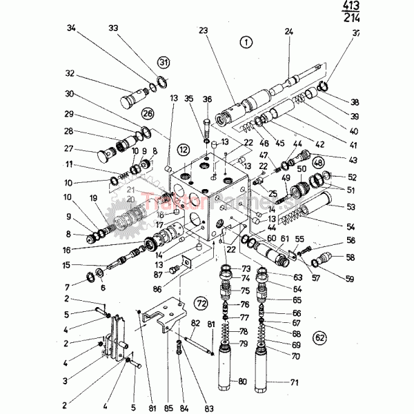 Rozvádzač okruhu I.