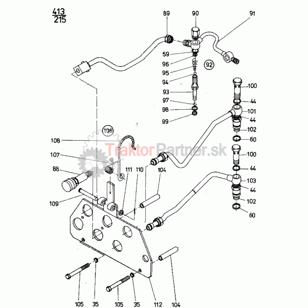 Rozvádzač okruhu I.