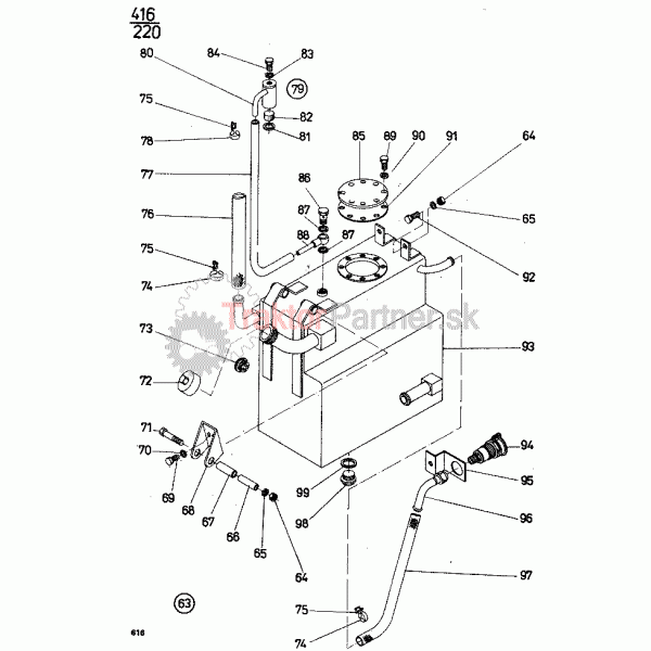 Prídavný hydraulický okruh II.