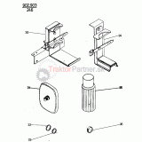 Náradie - Uchytenie hydraulického zdvíháka - 84 345 059