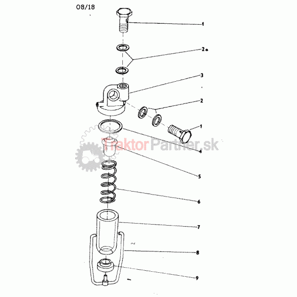 Palivový systém - hrubý čistič paliva