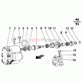 Pojistný krúžok 14 ČSN 02 2930 - 97 0223