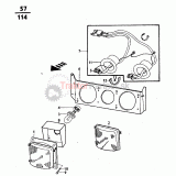 Žiarovka 12V/40/45W  asym. ČSN 36 0181   R2  (Osram, Elta 410) - 97 7007