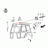 Žiarovka 12V/40/45W  asym. ČSN 36 0181   R2  (Osram, Elta 410) - 97 7007