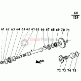 Gufero 50x80x13 GP NBR ČSN 02 9401.0 - 97 4010