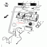 Elektromotor s držiakom [ventilátor kurenia 12V] - 5911 7827