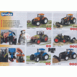 Hračka - Traktor CLAAS s nakladačom L = 44 cm [BRUDER] - 03011