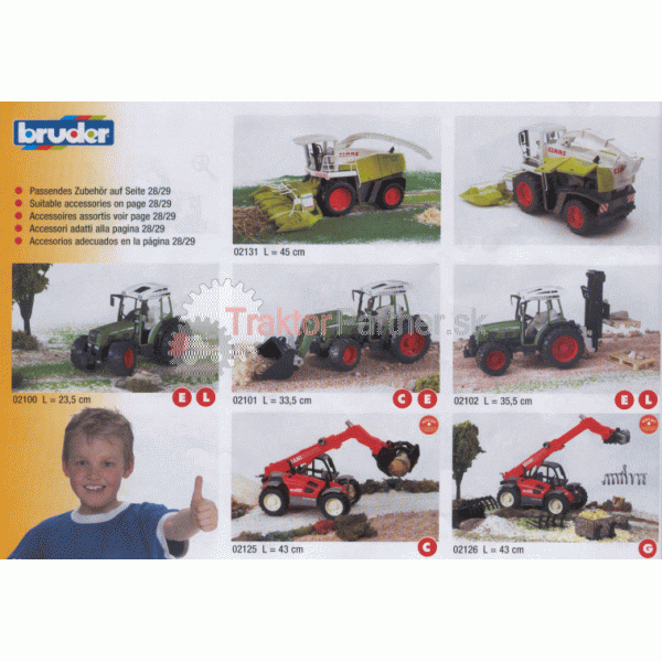 Bruder profi obr. 21