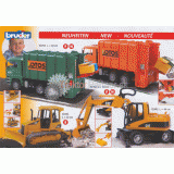 Hračka - Báger otočný oranžový CATERPILLAR L = 44 cm 1:16 [BRUDER] - 02445