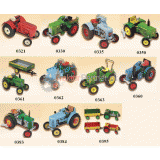 Hračka - Traktor Z25 A zelený s vlečkou 1:25 [KOVAP] - 0383#1