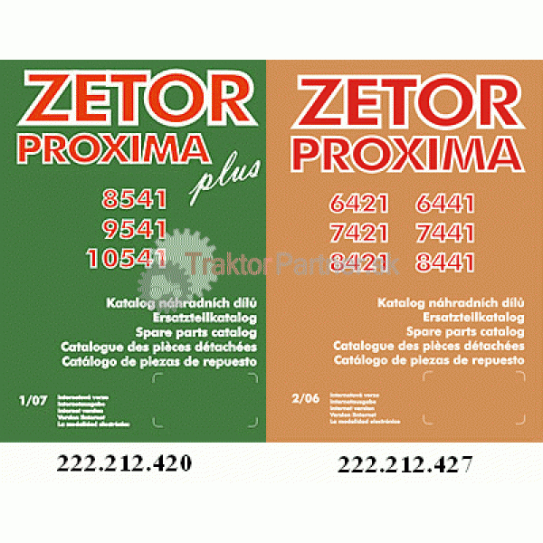 Katalógy ND Zetor Proxima