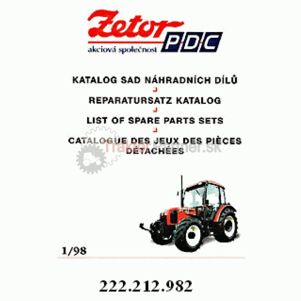 Katalógy ND Zetor Sady dielov