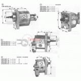 Zubový hydrogenerátor UB16R.17 A=54mm - ZH/UB16R.17