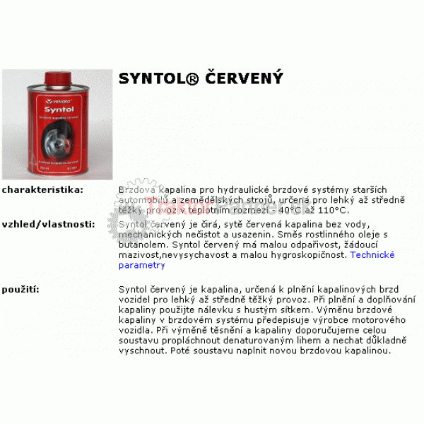 Syntol HD Cerveny