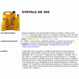 Brzdová kvapalina  HD 205 (DOT3) 4L - SYNTOL-HD205.4L