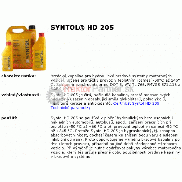 Syntol HD 205