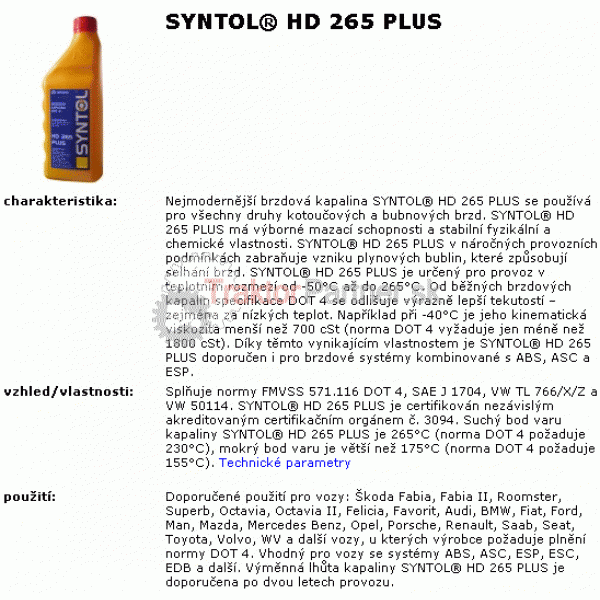 Syntol HD 265 Plus