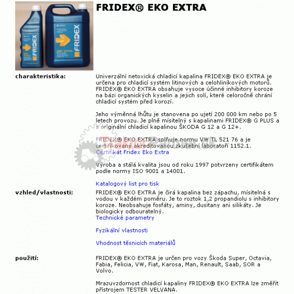 Fridex EKO Extra