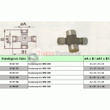 Kríž Kardanový WW2580 36x89/32x106 - 10 190 007