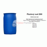 Plastový sud 200L - OB/PS.200L