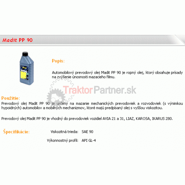 Olej Madit PP 90