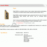 Motorový olej PRIMA 4L - O/PRIMA.4L-MAD