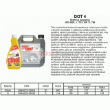 Brzdová kvapalina DOT 4 500ml [Grand - X] - TK/DOT4.0,5L