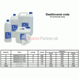 Dexxol destilovaná voda 5l - #944