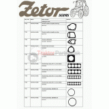 Tesnenie - filc 68x80 - 80 400 007