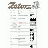 Tesnenie odkaľovača sklíčka Super 50 - 93 3227.6