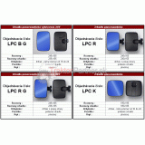 Zrkadlo panoramatické 195x195 plastové - LPC K