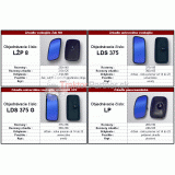 Zrkadlo panoramatické 265x190 plastové - LP