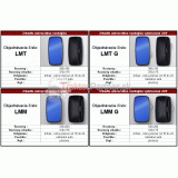 Zrkadlo univerzálne vonkajšie 390x195 plastové - LMT