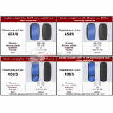 Zrkadlo vonkajšie Volvo FH,FM vyhrievané 24V ľavé ručne otočiteľné - 653/S