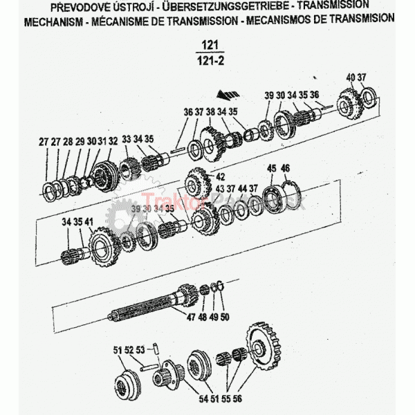 Prevodovka bez synchronizácie