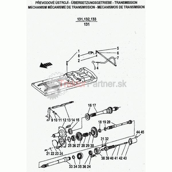Vývodový hriadeľ 540 (540 ot/min) a 1000 ot/min