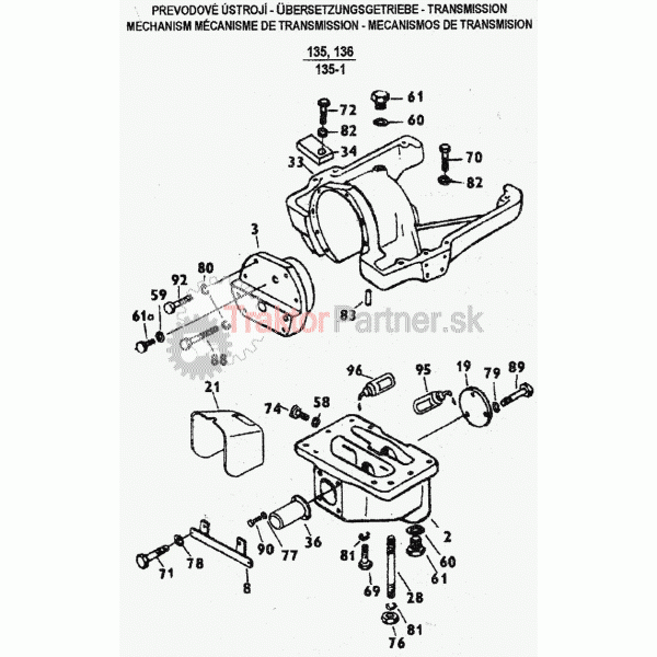 Predný vývodový hriadeľ