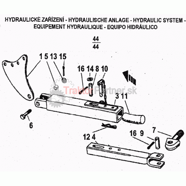 Teleskopická vzpera